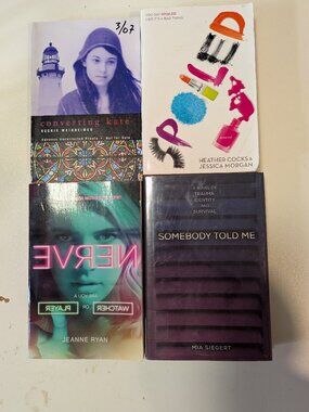 Lot of 4 YA Young Adult Books